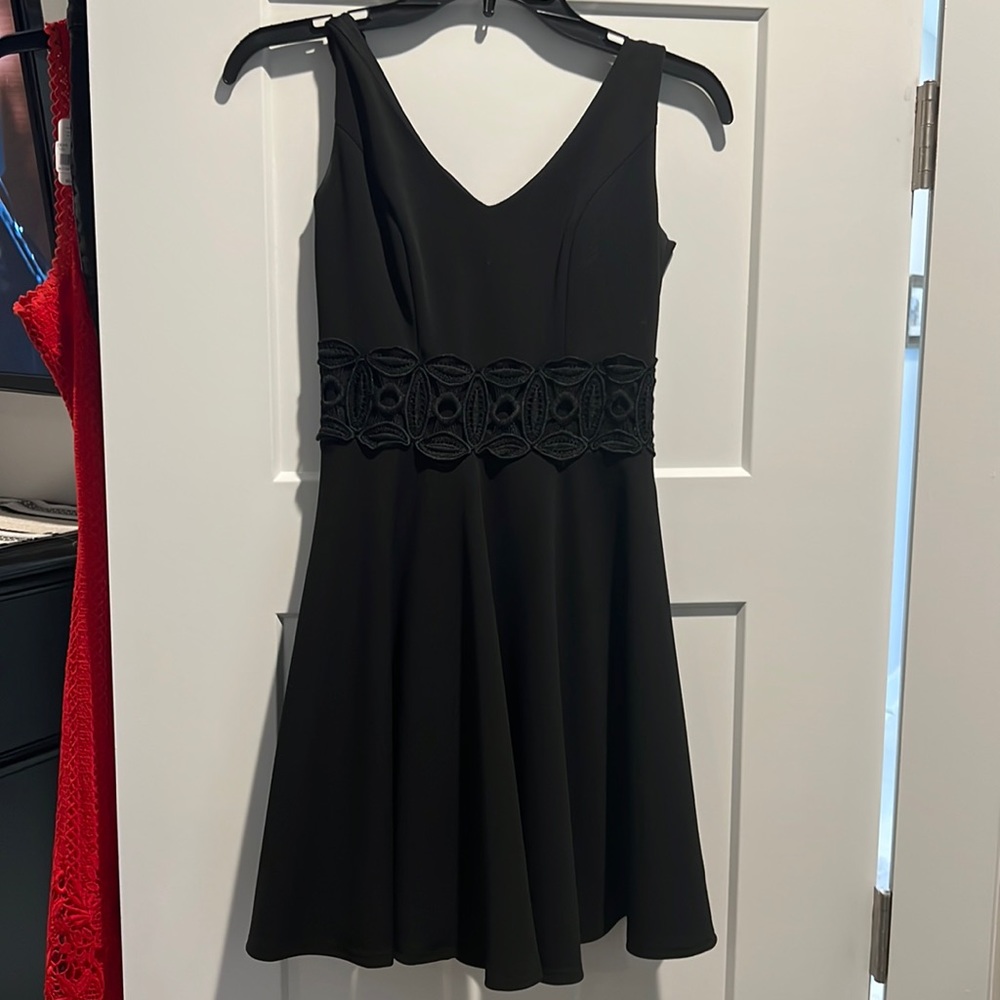 Short black dress